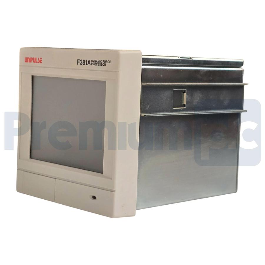 Used Unipulse F381A Dynamic Force Processor Digital Indicator/Display TFT 24VDC NSNP