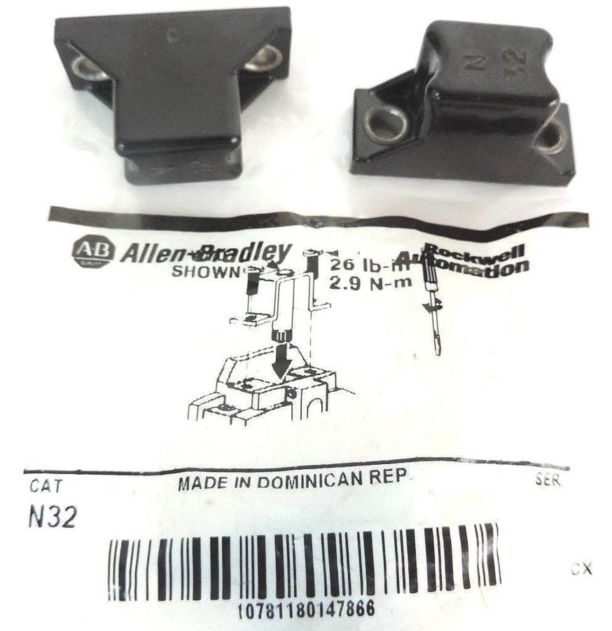 LOT OF 3 NEW ALLEN BRADLEY N32 OVERLOAD THERMAL UNIT HEATING ELEMENTS