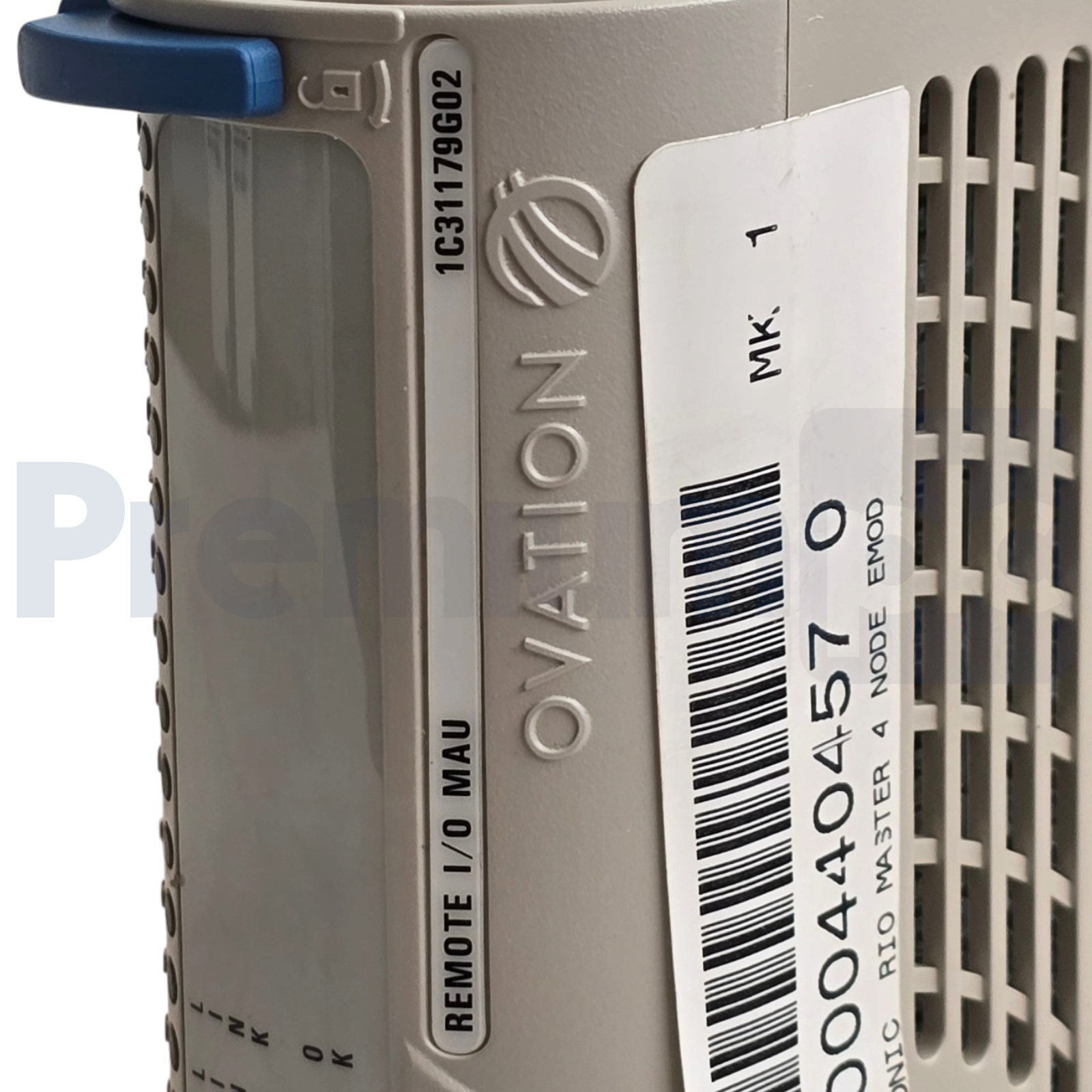 Used Emerson 1C31179G02 Ovation DCS Remote I/O Media Access Unit (MAU) Module NSNP