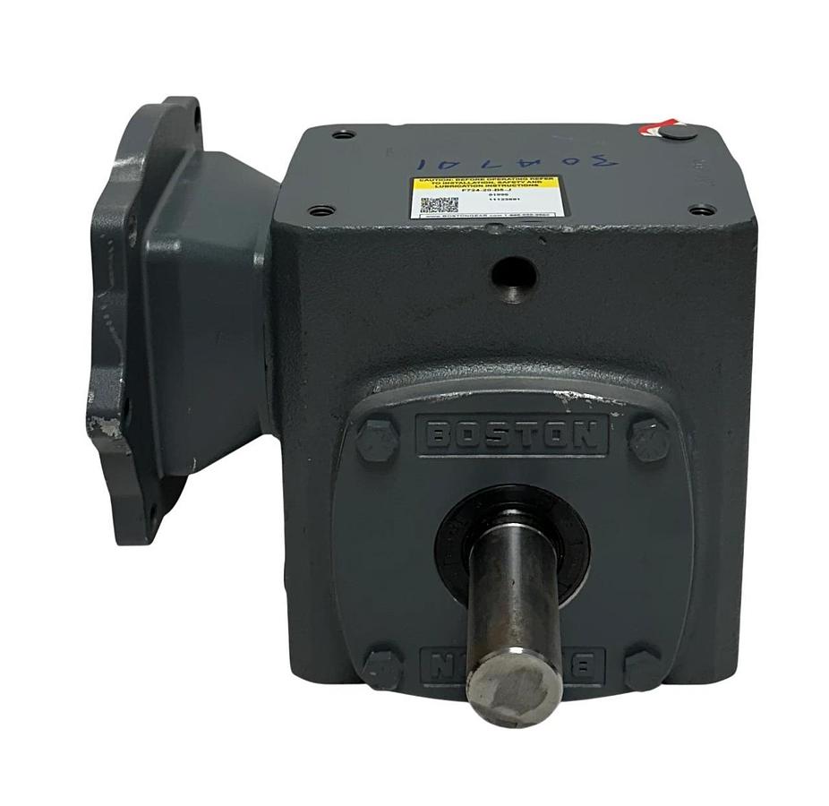 BOSTON GEAR F724-20-B5-J / 51995 RIGHT ANGLE WORM GEAR REDUCER 20:1 RATIO NSNP