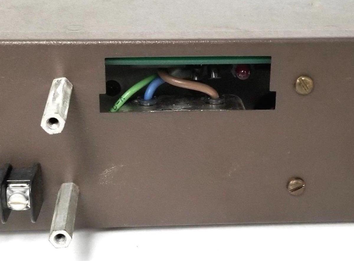 Used GENERAL ELECTRIC IC600PM506A CPU POWER SUPPLY 115VAC NO RED CAP IC600PM506