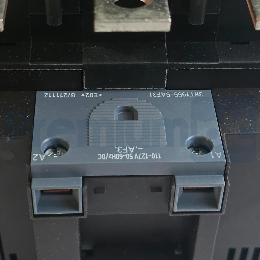 Used Siemens 3RT1056-6AF36 SIRIUS Contactor 3-Pole 90kW 185A 110-127V AC/DC Size S6