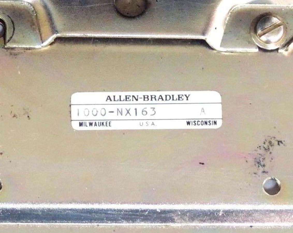 Used ALLEN BRADLEY 1000-NX163 SER. A STARTER 600VAC., 500-BOD930 SER. B, CB236 COILS