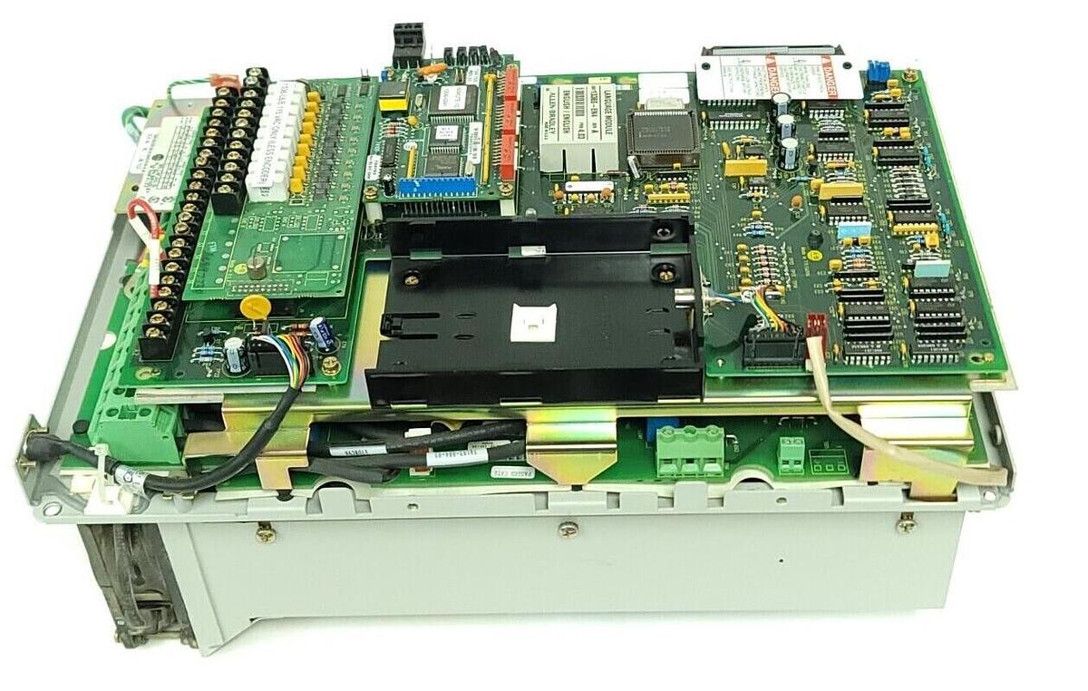 Used ALLEN BRADLEY 1336S-B020-AX-EN4-L6 SER. D 20HP AC DRIVE 1336SB020AXEN4L6