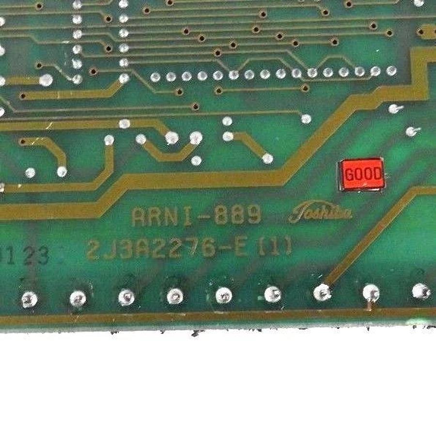 Used TOSHIBA ARNI-889E CONTROL BOARD 2J3A2276-E, 2N3A2276-E, ARNI-889