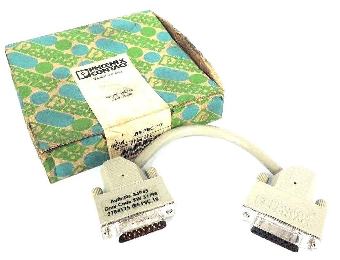 NIB PHOENIX CONTACT 2784175 CABLE I/O BUS CH-NR 152276 IBS PBC 10