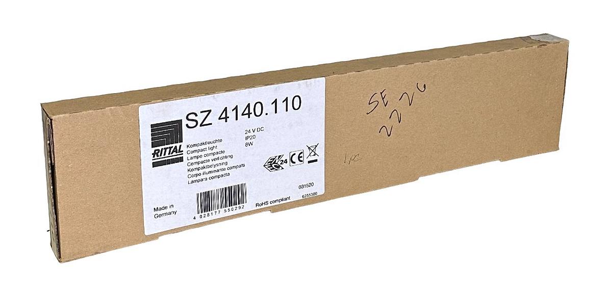 Used NEW RITTAL SZ 4140.110 / SZ4140110 COMPACT LIGHT 24Vdc IP20 8W 3M CORD