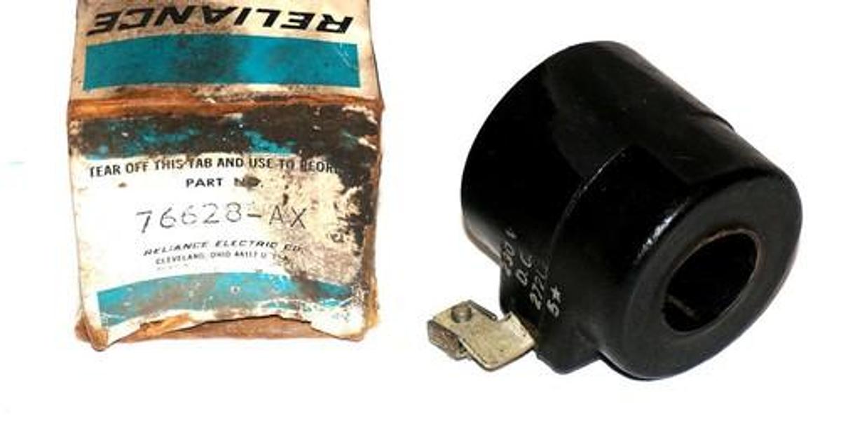 Used NIB RELIANCE ELECTRIC 76628-AX COIL 230VDC 76628AX
