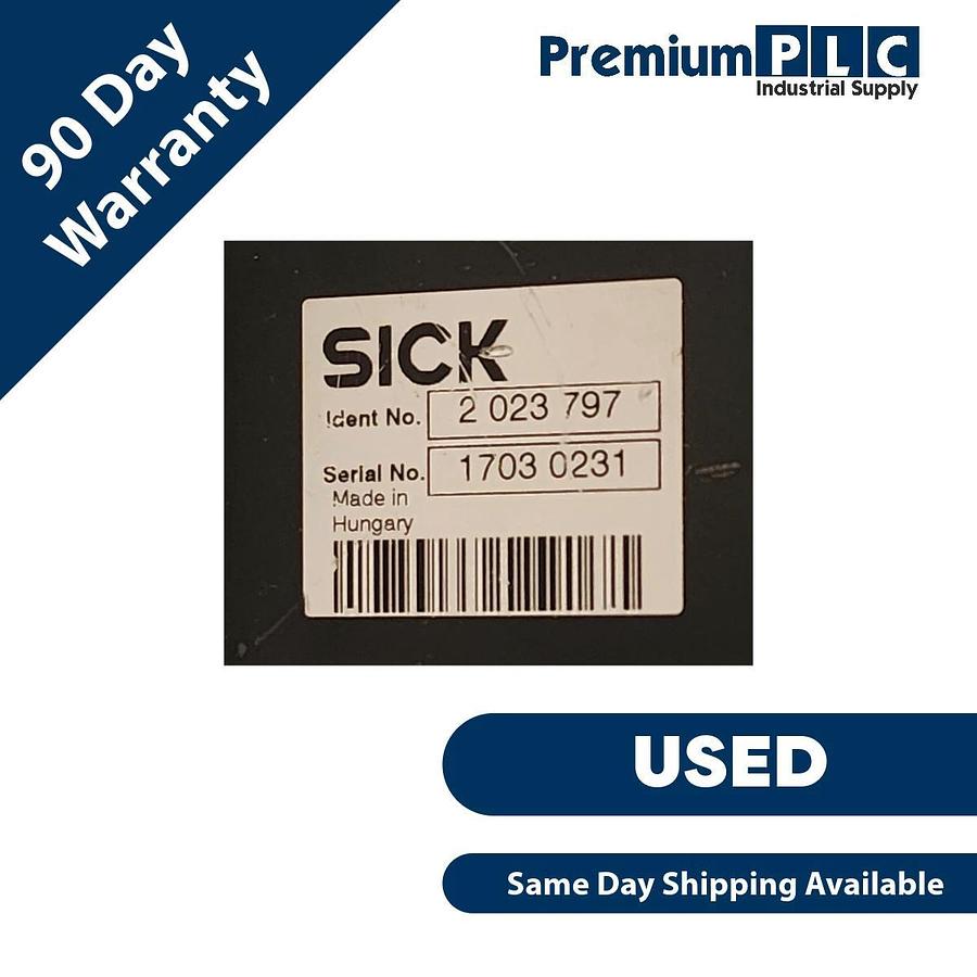 Used USED SICK S30A-7011EA S3000 SAFETY LASER SCANNER P/N 1023893 W/SX0A-A0000B PLUG