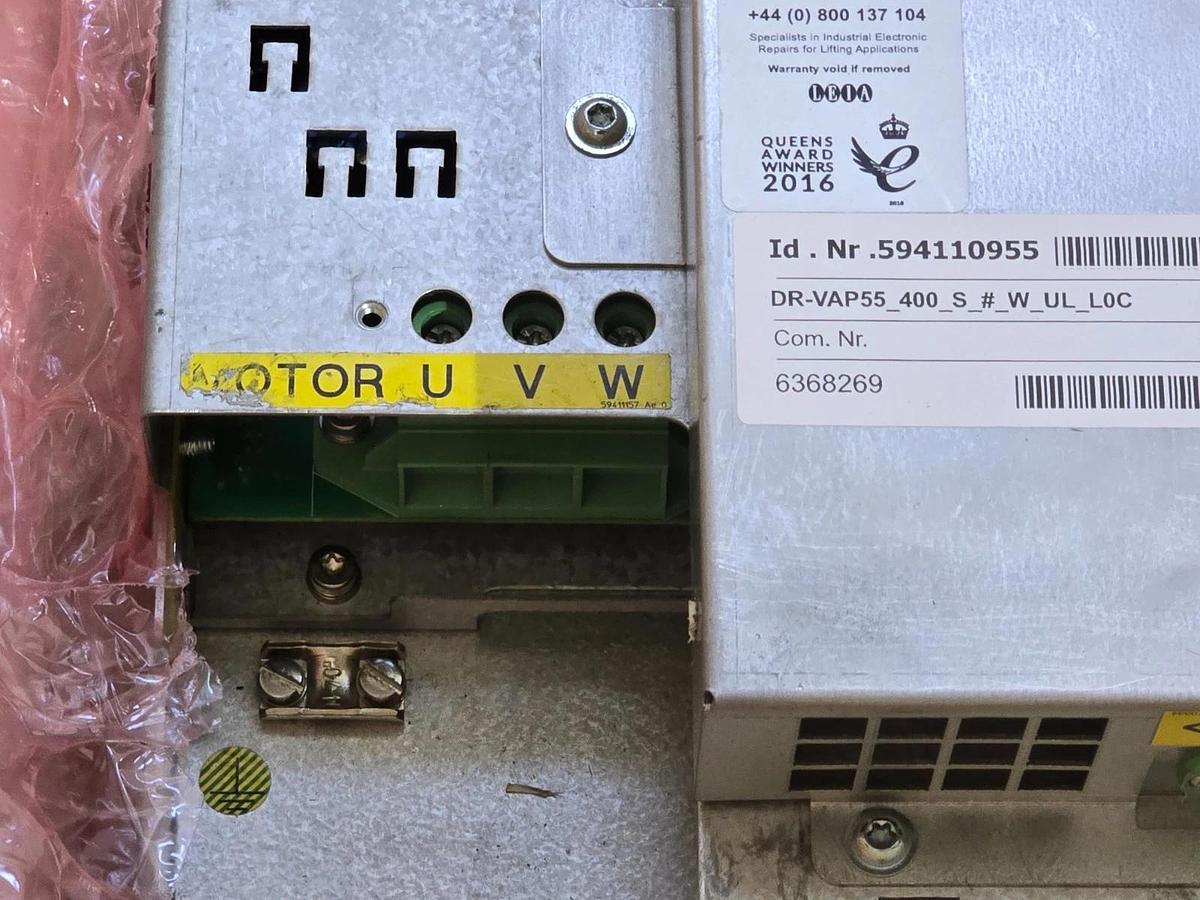 Refurbished Schindler DR-VAP55 Variodyn VF55PF1 AC Frequency Converter 59411055 | DR-VAP055