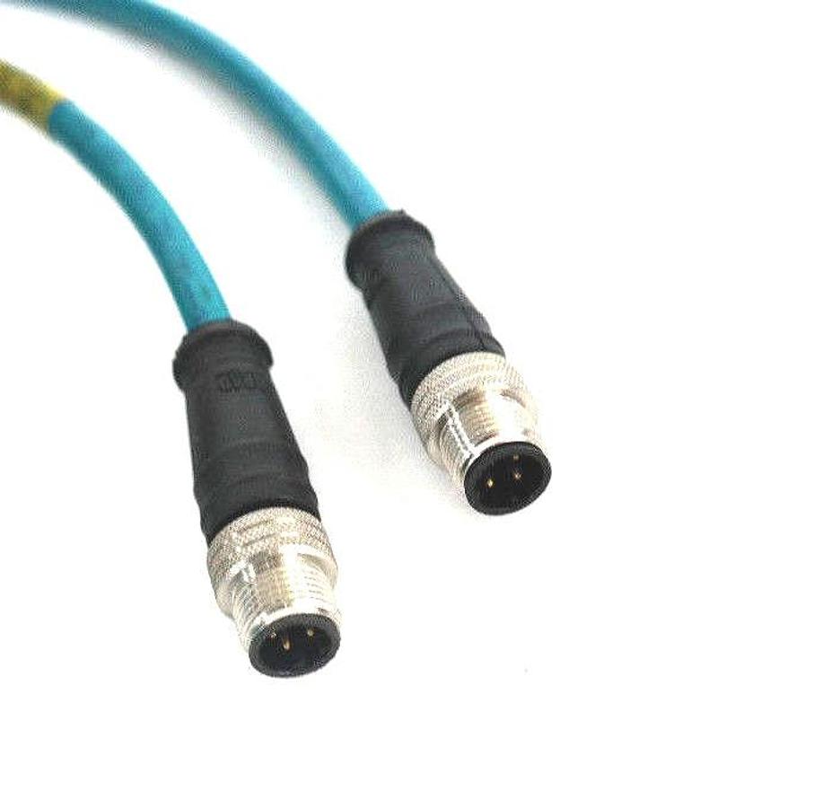 Used NEW DANIEL WOODHEAD E11A06002M380 MICRO-CHANGE CORDSET 4P MALE/MALE STRAIGHT 38M