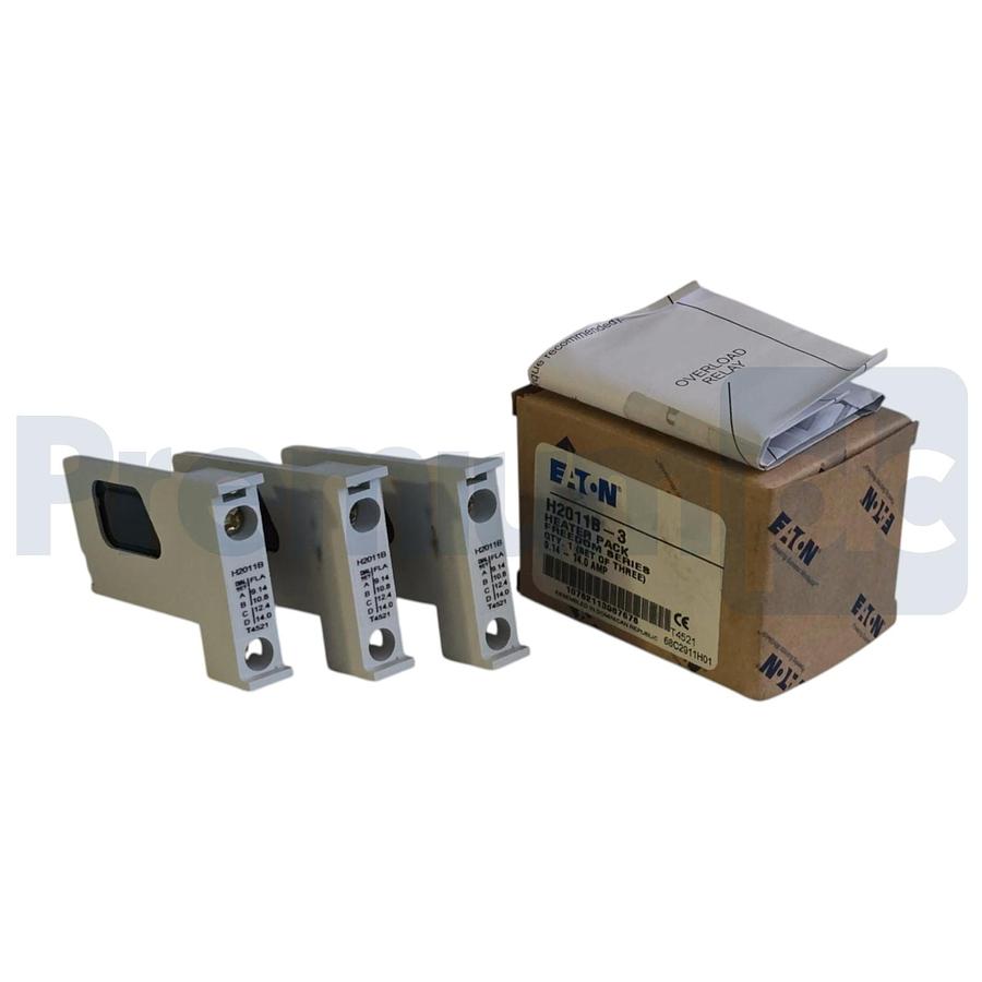 (Box of 3) Eaton Cutler-Hammer H2011B-3 Freedom Heater Pack 9.14-14.0A NSMP