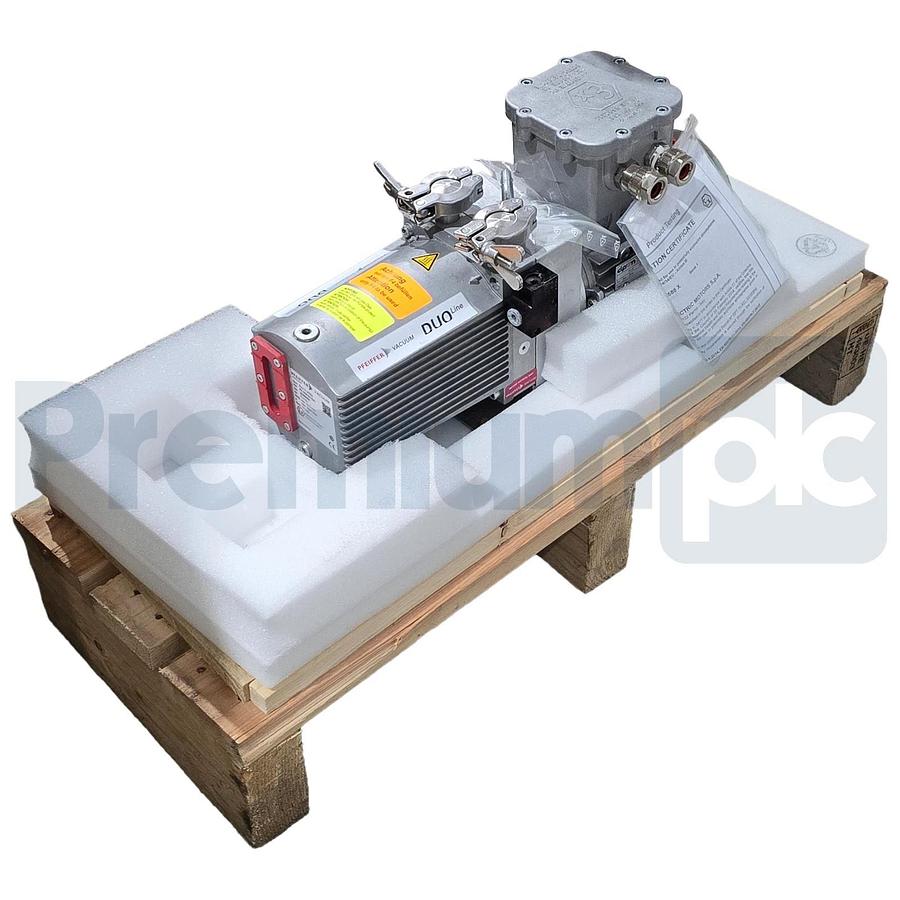 Pfeiffer Vacuum Duo 11 ATEX Vacuum Pump 230V .25kW 10.5 m3/h PK D59 915 DA NSMP