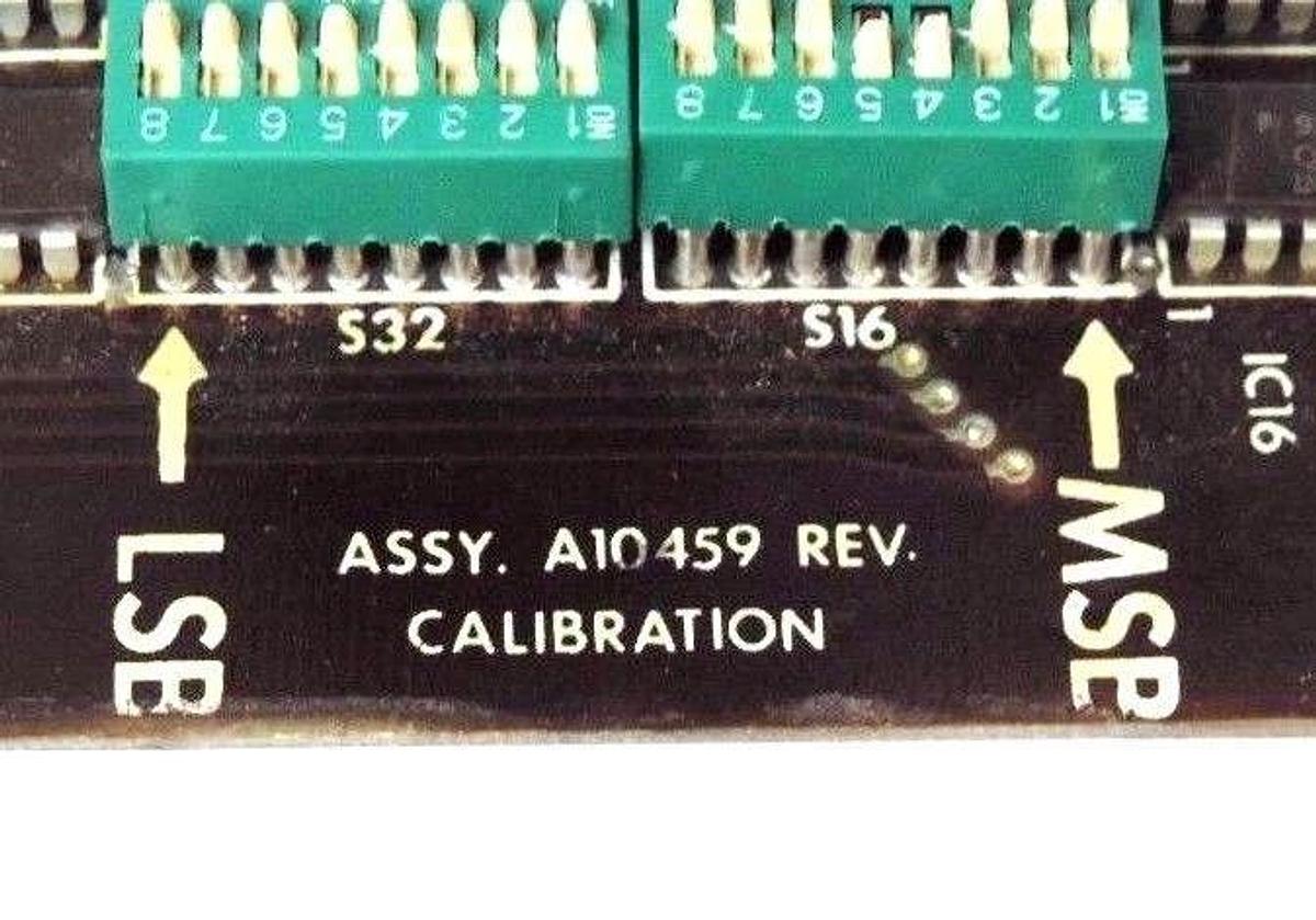 Used AVTRON A10459 CALIBRATION BOARD MACH C12213
