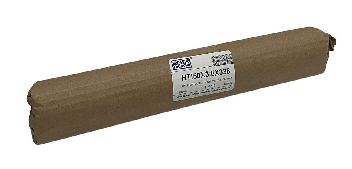 Used PEGASUS HTI50X3.5X338 OEM CUT CHAMFERED SANDBLASTED ROLLER 50X3.5X338mm NSMP