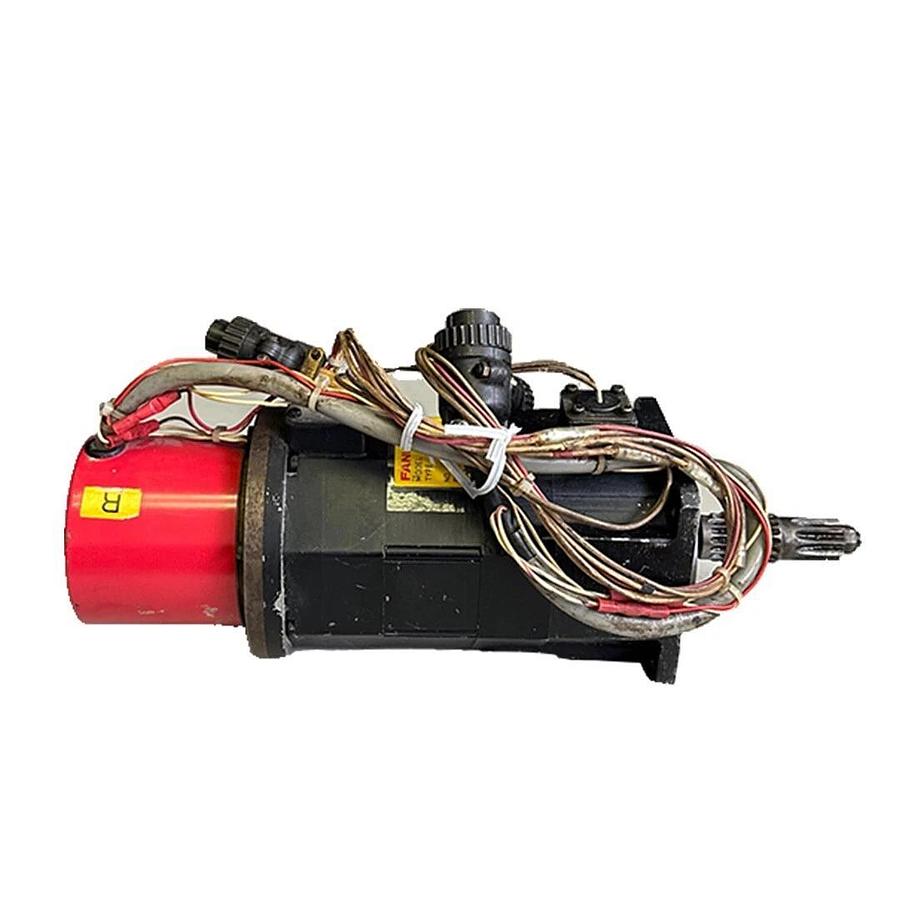 Used FANUC A06B-0310-B351 / A06B0310B351 AC SERVO MOTOR 2-OS 1Nm 2000RPM 3P 8-POLES