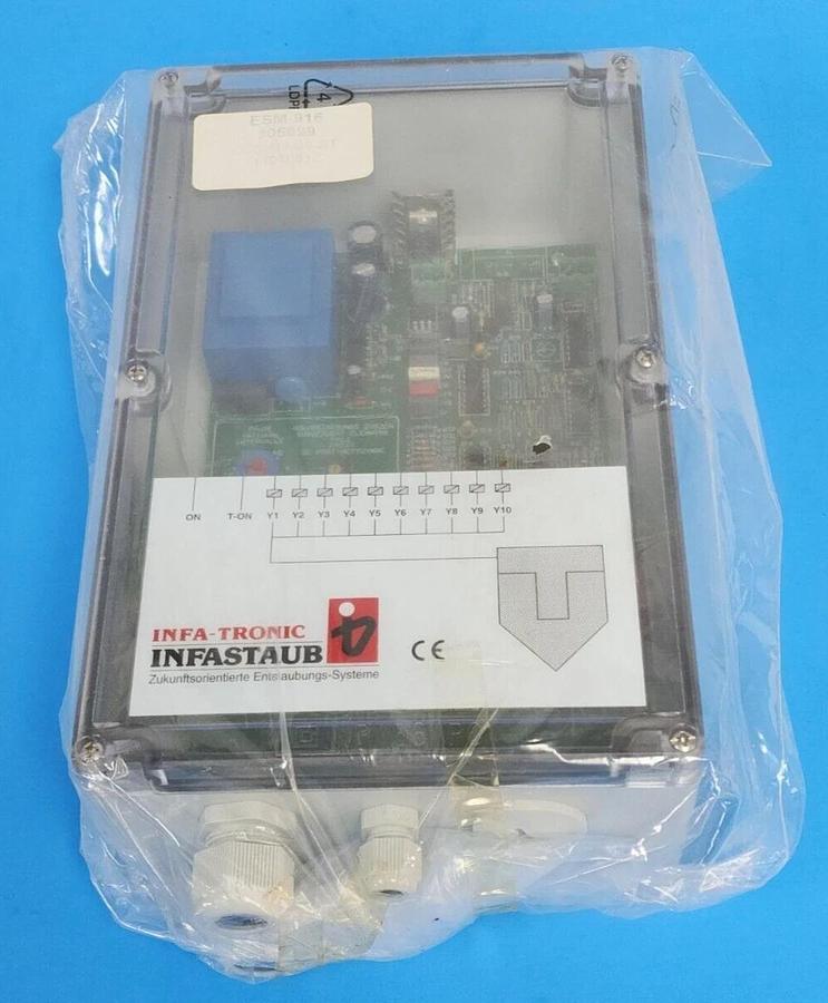 Used NEW INFASTAUB INFA-TRONIC ESM-916 / ESM916 CONTROL SYSTEM 305899