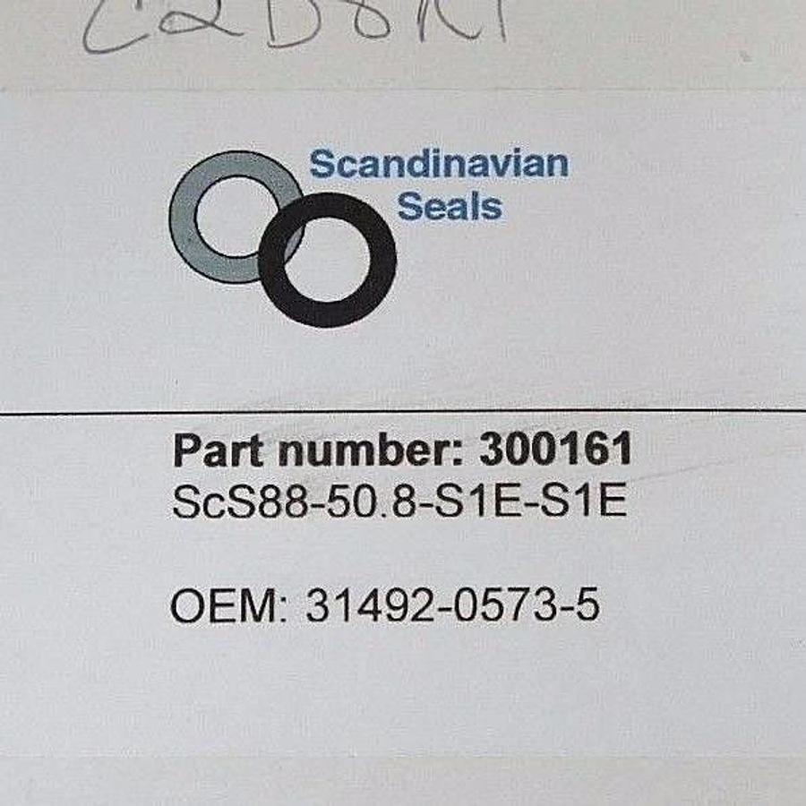 Used NIB SCANDINAVIAN SEALS 300161 SEAL KIT SCS88-50.8-S1E-S1E OEM 31492-0573-5