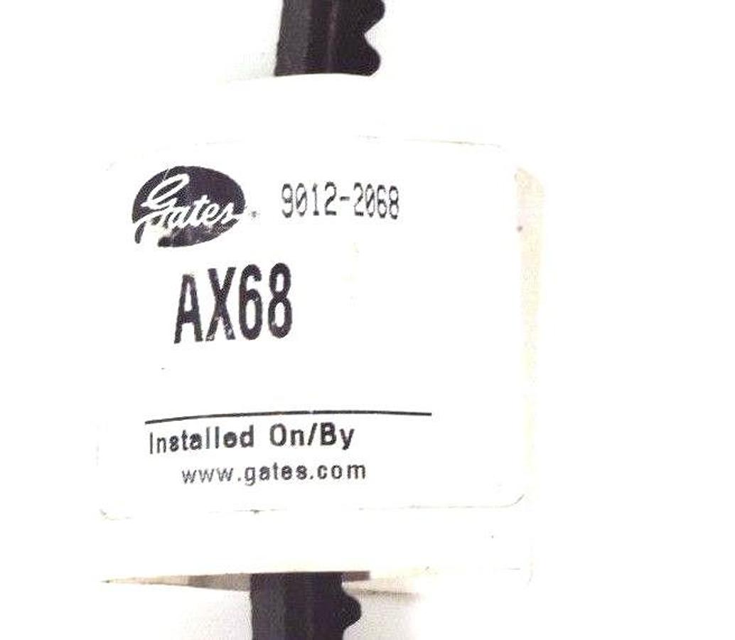 LOT OF 20 NEW GATES AX68 TRI-POWER V BELTS 9012-2068, 1/2'', 90122068