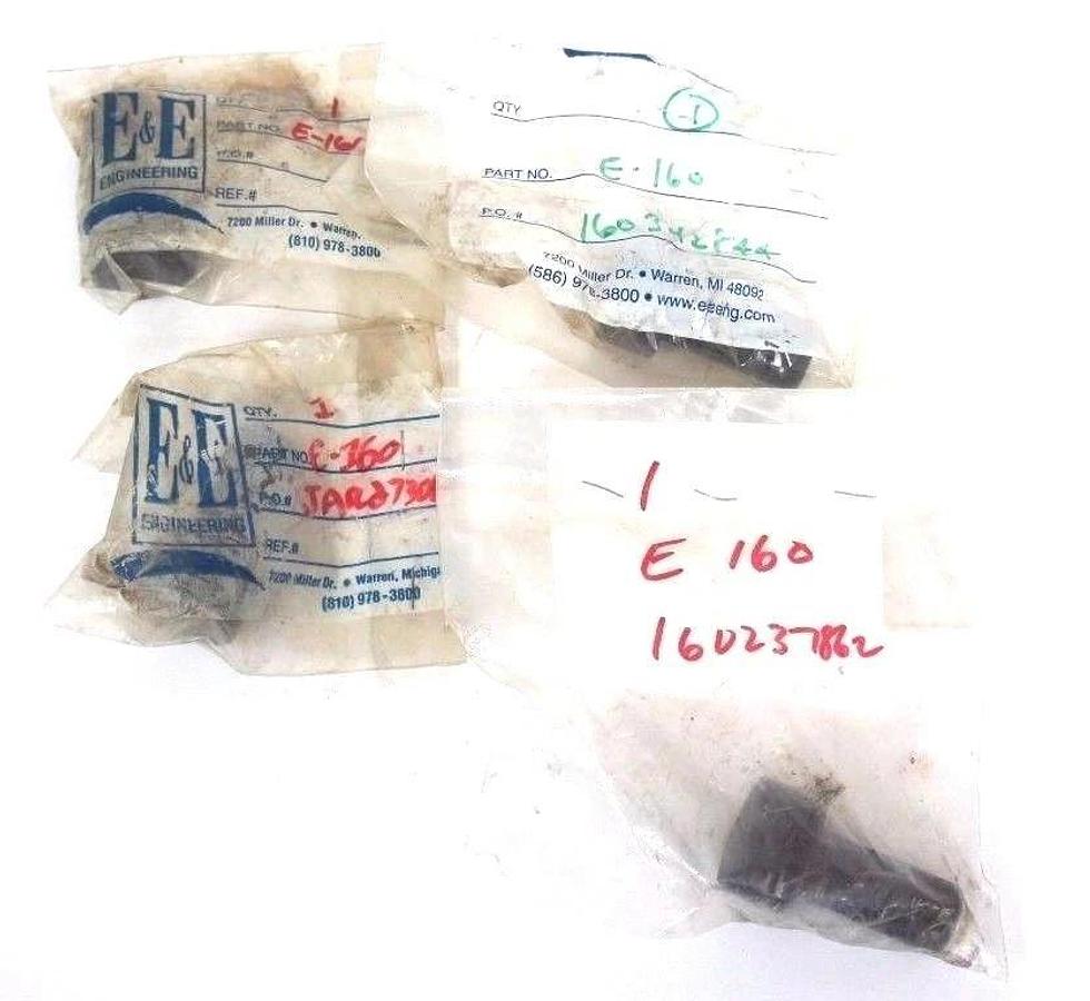 Used LOT OF 4 NEW E&E ENGINEERING E160 CYLINDER RODS E-160