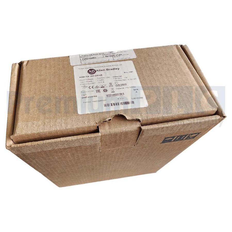 ALLEN BRADLEY 2097-V33PR6 /A KINETIX 300 EtherNet/IP INDEXING SERVO DRIVE NSMP 884951147560