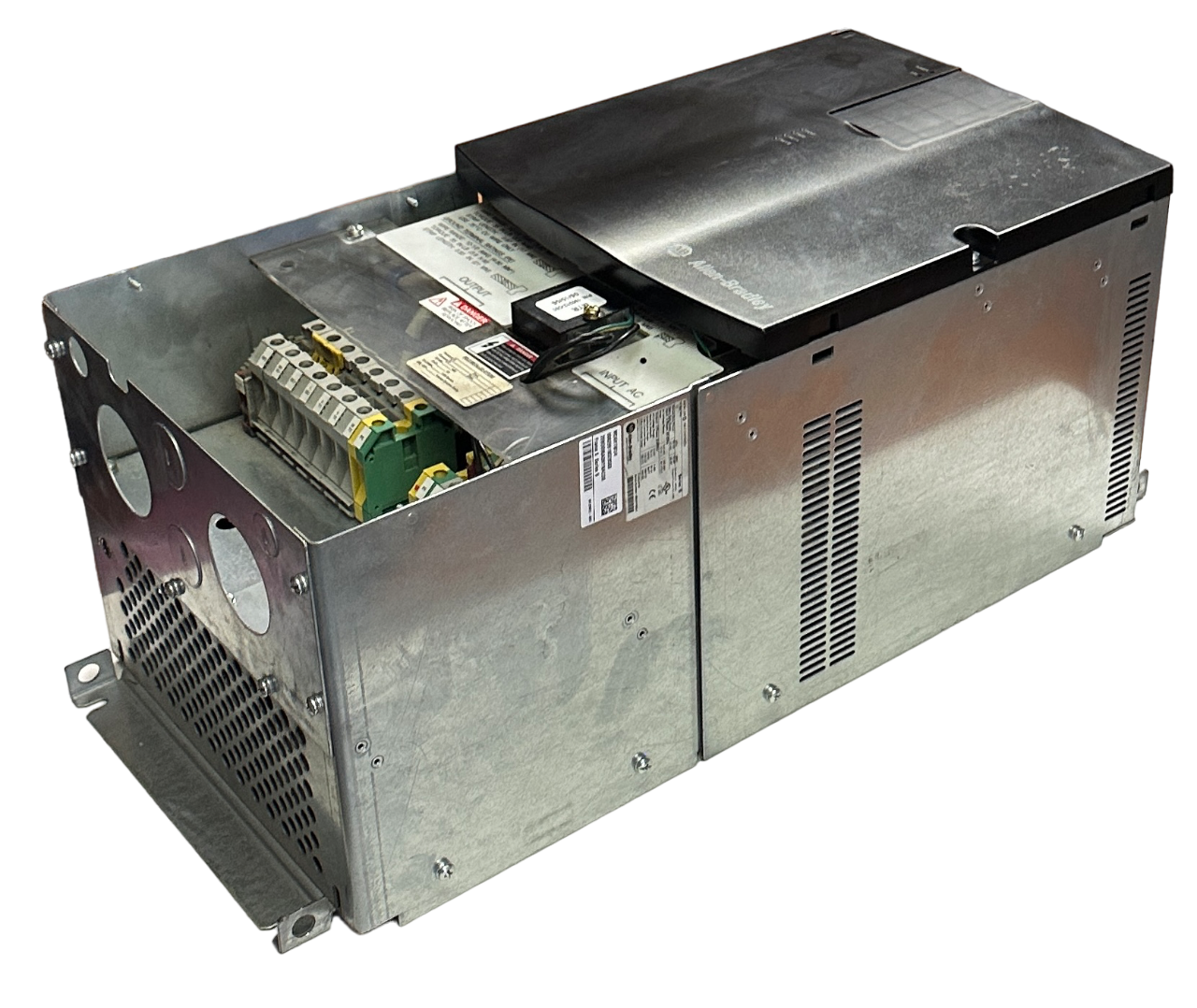 Used ALLEN BRADLEY 20BD096A0NYNACD0 /B PowerFlex 700 AC DRIVE 55kW/75HP 432-528VAC