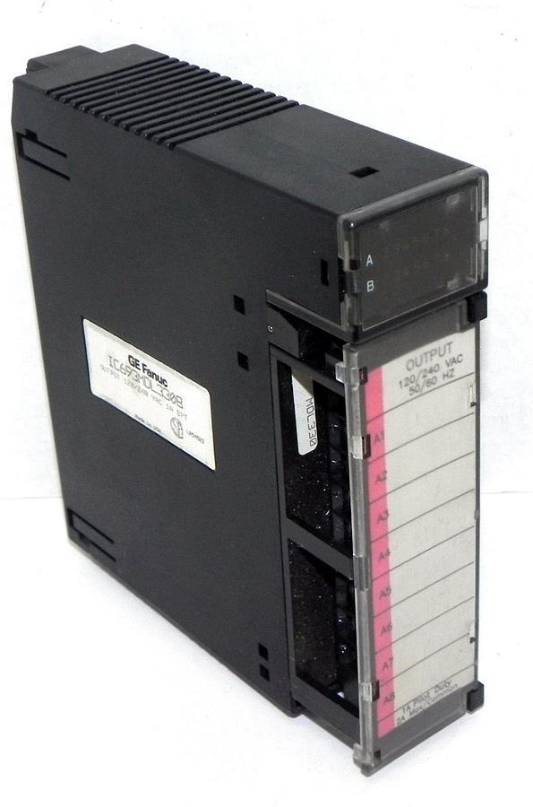 Used GE FANUC IC693MDL330B OUTPUT MODULE OUTPUT 120/240 VAC 1A, 8PT