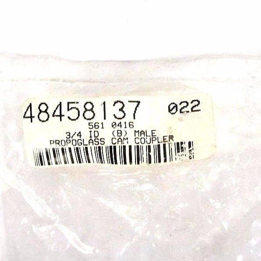 LOT OF 3 NEW NEWAGE INDUSTRIES 561-0416 PROPOGLASS CAM COUPLERS 3/4" ID MALE
