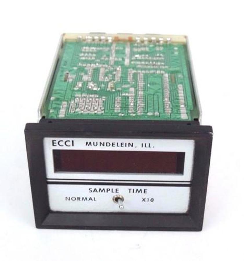Used ECCI MT105D-1 TACH / RATE METER MT105D1