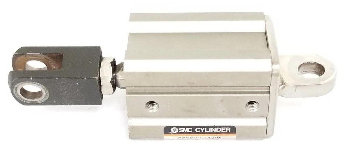 Used SMC CQ2B20-30DM COMPACT CYLINDER 145PSI, CQ2B2030DM