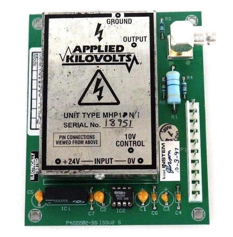 Used APPLIED KILOVOLTS UNIT TYPE MHP1PN1 WITH P422202-SS BOARD
