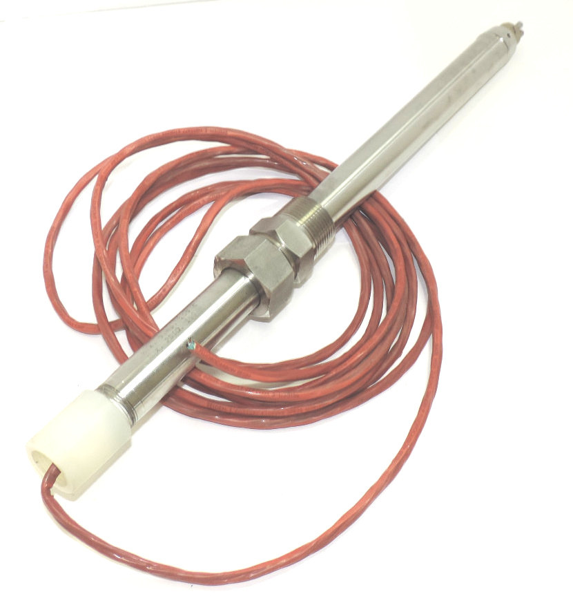 Used NEW BAILEY CONTROLS TB46511230002 CONDUCTIVITY SENSOR 200 C MAX TEMP 100 MAX PSI