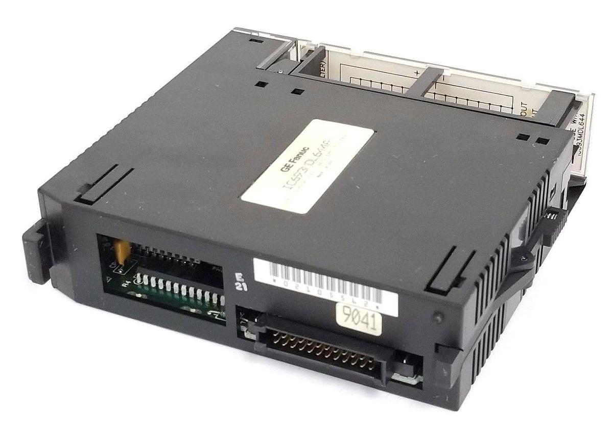 Used GE FANUC IC693MDL644A INPUT 24VDC 16PT NEG 1MS FILTER