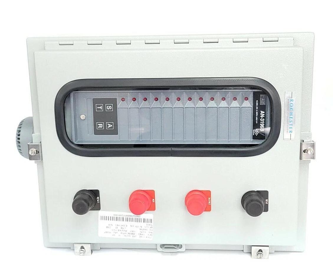 NEW RIS AMETEK AN-3196B-A-C-X-HTT-MR-4XWM-NR-CS REFLASH ANNUNCIATOR W/ SOUNDER