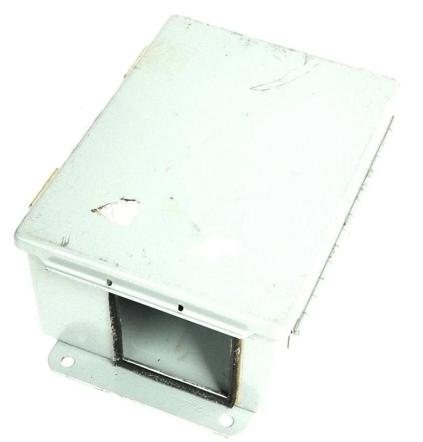 Used HOFFMAN A-806CH ENCLOSURE CUTOUT ENCLOSURE BOX J-9038 , A806CH