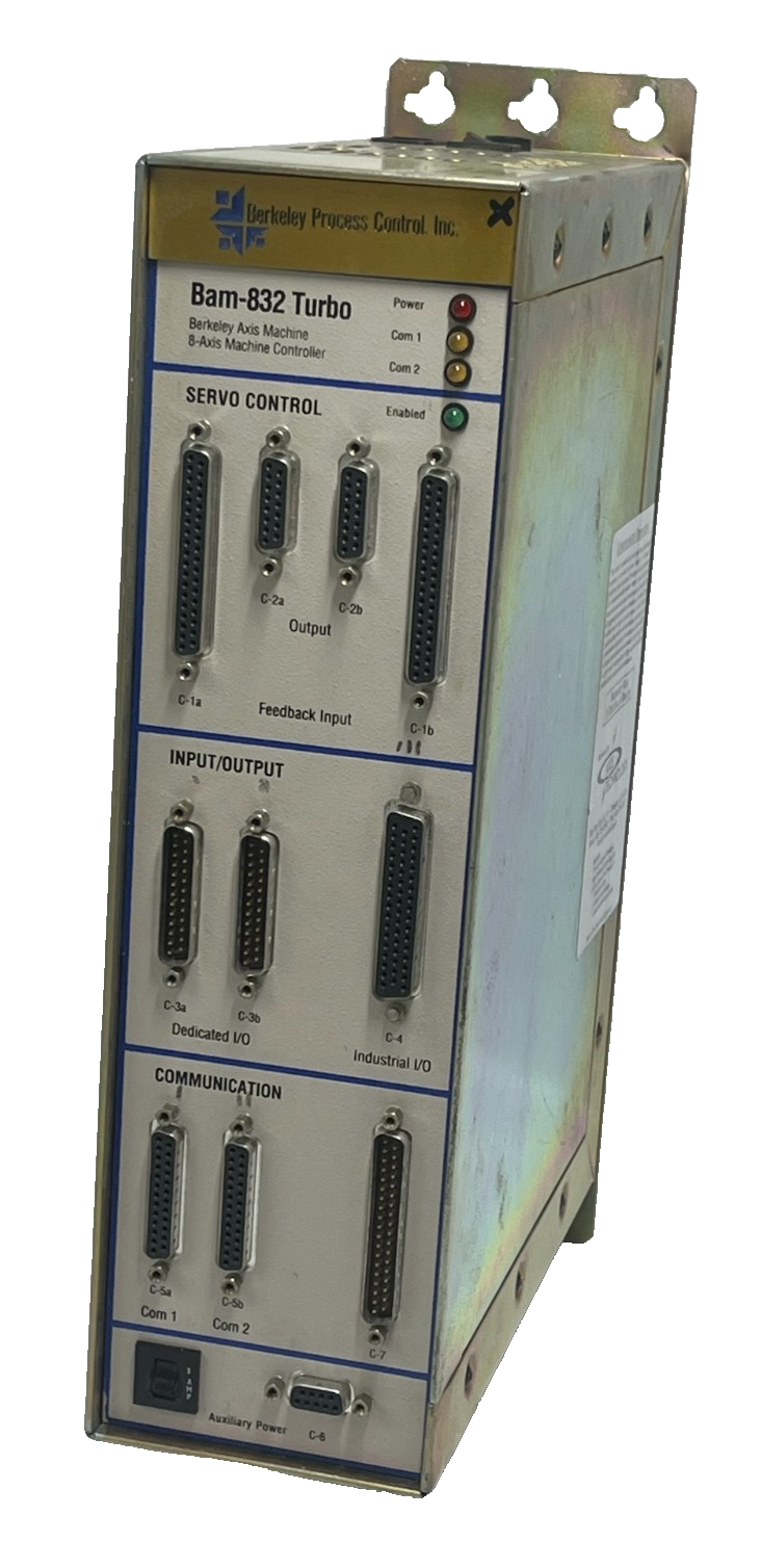 Used Berkeley Process Control BAM-832hT Turbo 8-Axis Machine Controller
