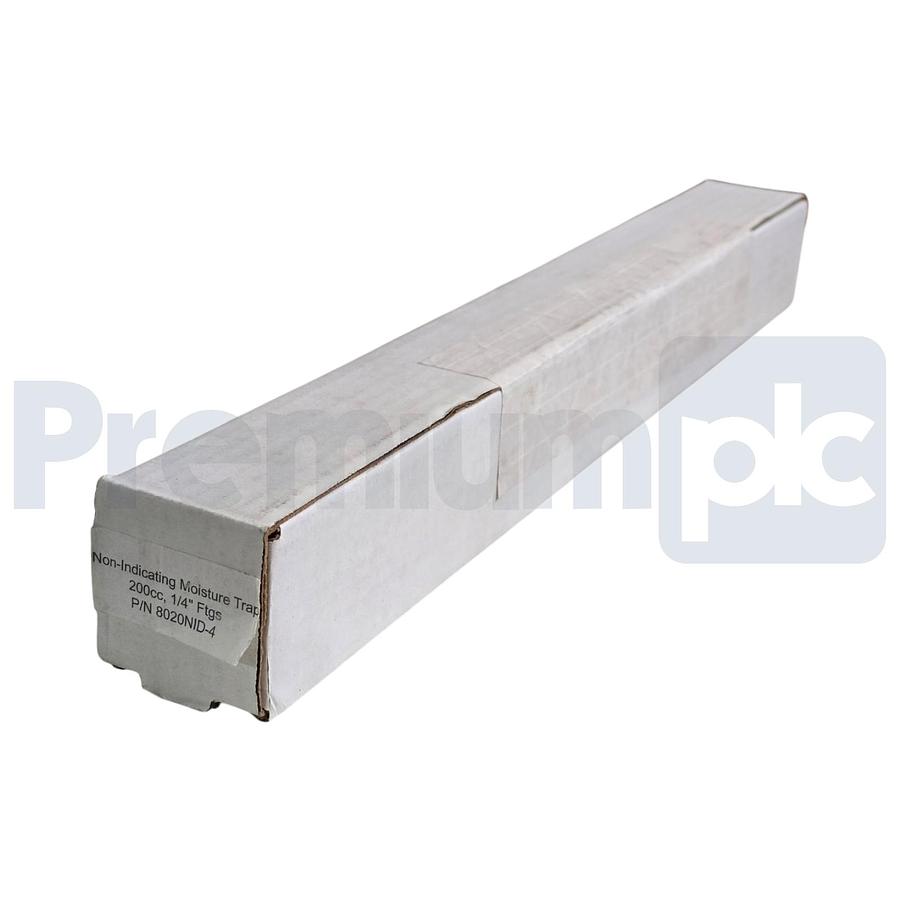 Used SDG Inc 8020NID-4 Non-Indicating Big Moisture Trap 200cc 1/4" Brass 8020NID4 NEW