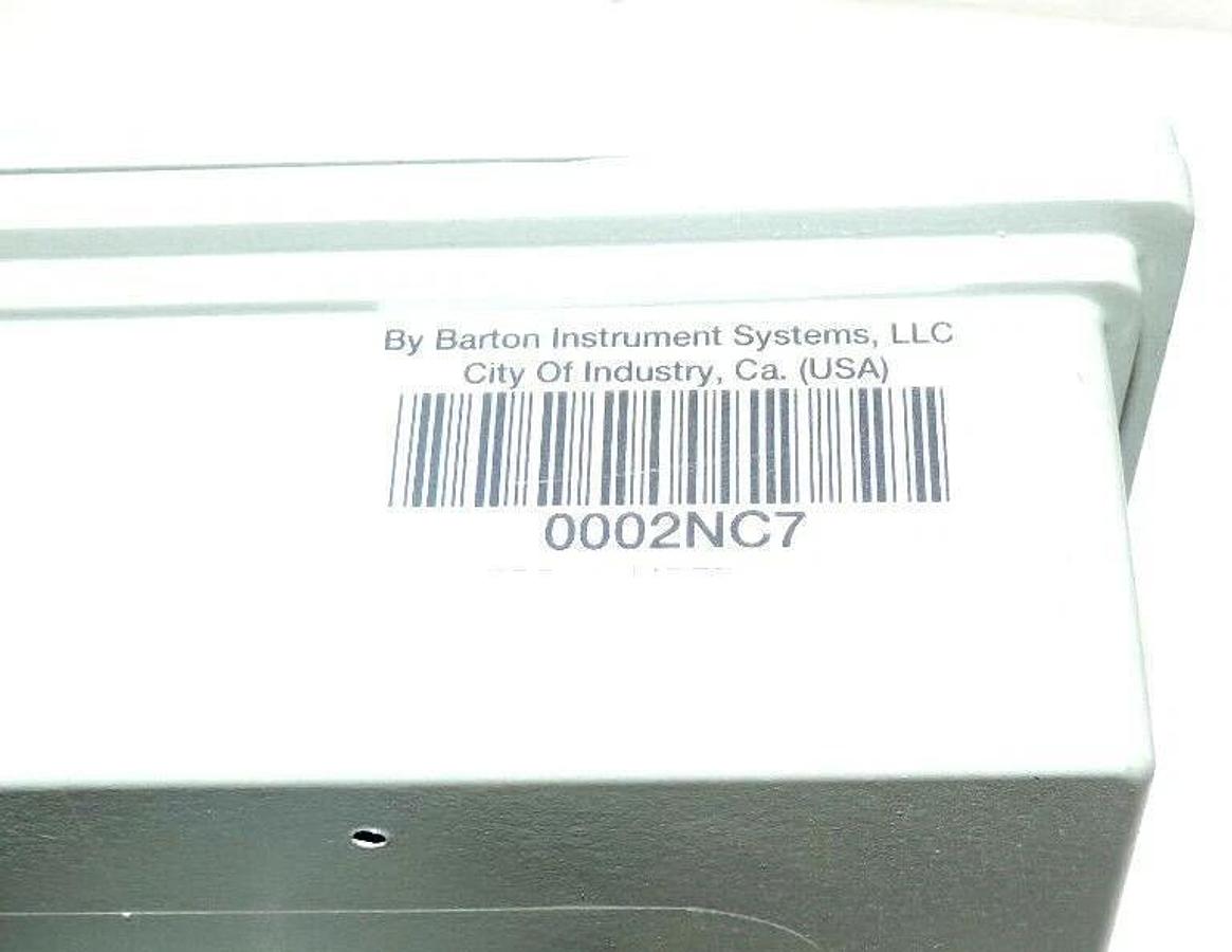 BARTON INSTRUMENT SYSTEMS 002NC7 PRIME ANALOG INPUT MONITOR W/ WA20 INPUT MODULE