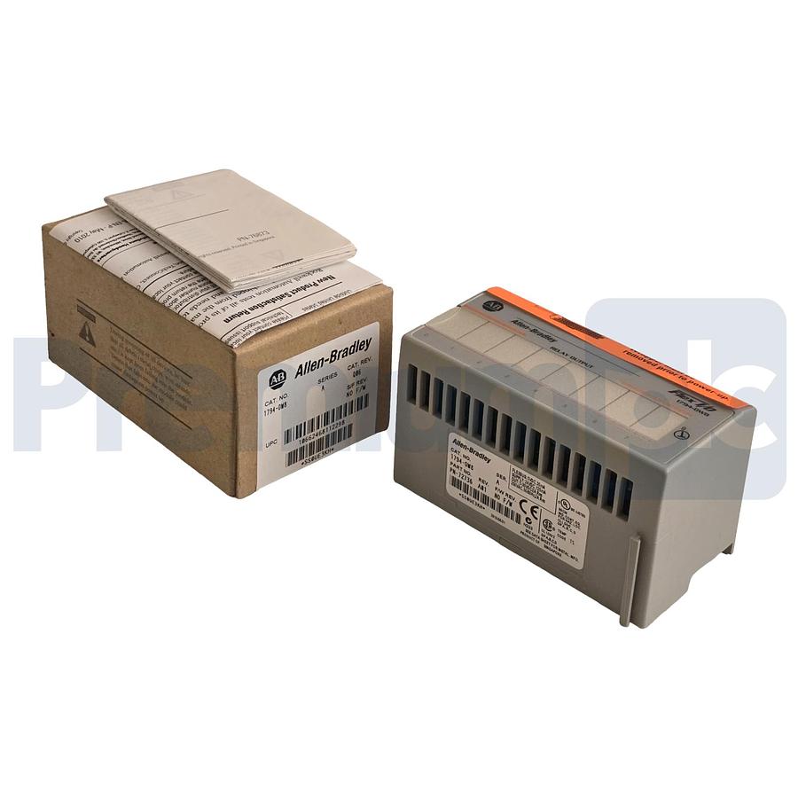 Used Allen-Bradley 1794-OW8 /A FLEX I/O 8-Point Relay Output Module 1794OW8 NSMP