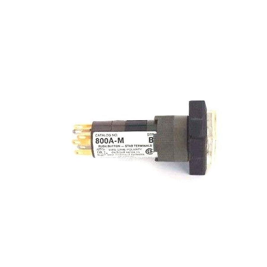 NIB ALLEN BRADLEY 800A-M2CC10C MOMENTARY STAB TERMINAL 800AM2CC10C, SER. B