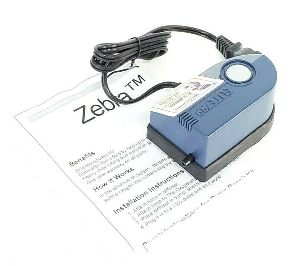 Used NIB ZEBRA XBUB1200 OXYGENATOR FOR COOLANT