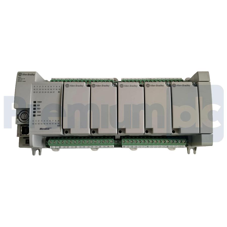 Used Allen-Bradley 2080-LC30-48AWB /A Micro830 48 I/O Controller | 120V AC USPI