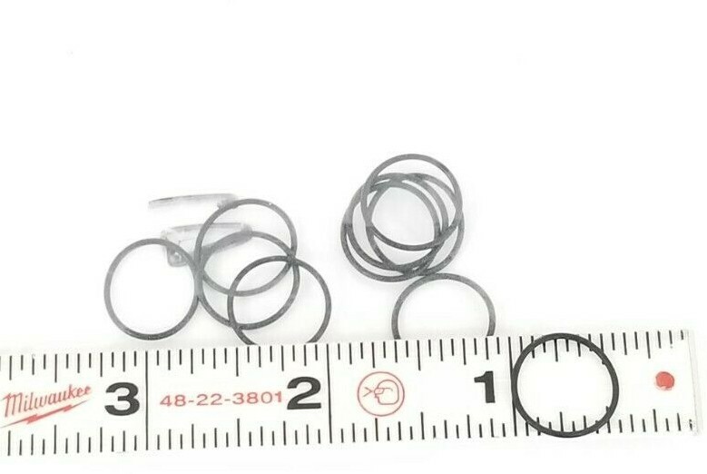 Used LOT OF 10 NEW KRONES 0-162-20-061-2 O-RINGS 0162200612