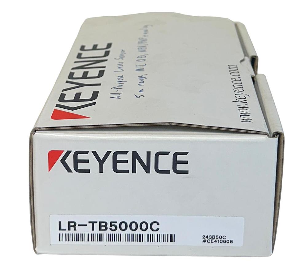 Used NEW KEYENCE LR-TB5000C / LRTB5000C ALL-PURPOSE LASER SENSOR 5M 20-30VDC NSMP