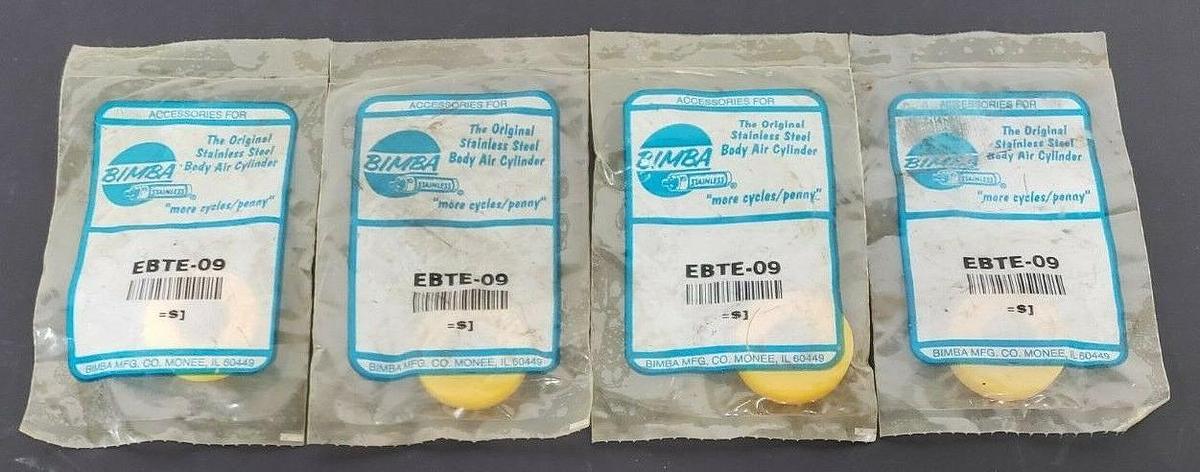 Used LOT OF 4 NEW BIMBA EBTE-09 LINEAR THRUSTER COMPOSITE BEARINGS EBTE09