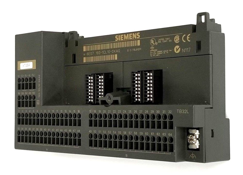 Used SIEMENS 63S7 193-1CL10-0XA0 TERMINAL BLOCK 6ES71931CL100XA0