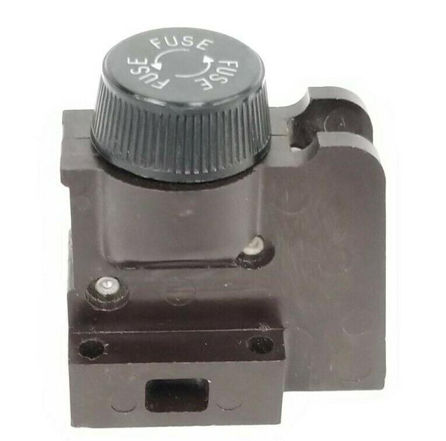 Used CUTLER HAMMER C320FB FUSE HOLDER SER. A1 600V 15A W/ KTK-15 FUSE