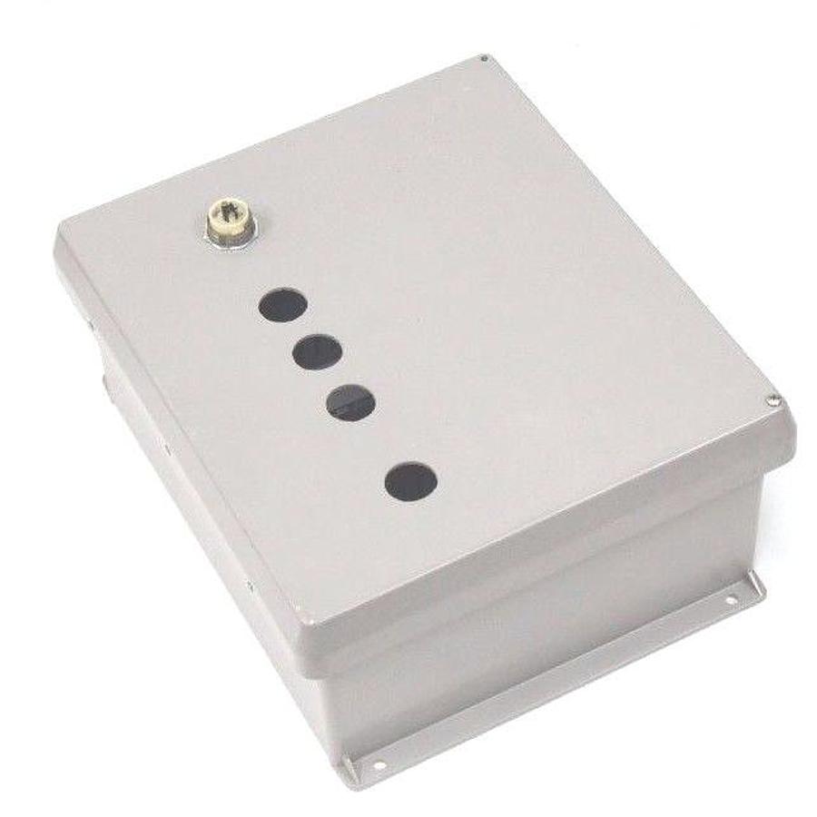 Used HOFFMAN ENCLOSURES HJ1412HW FLAT HINGED SCREW CVR ENCLOSURE