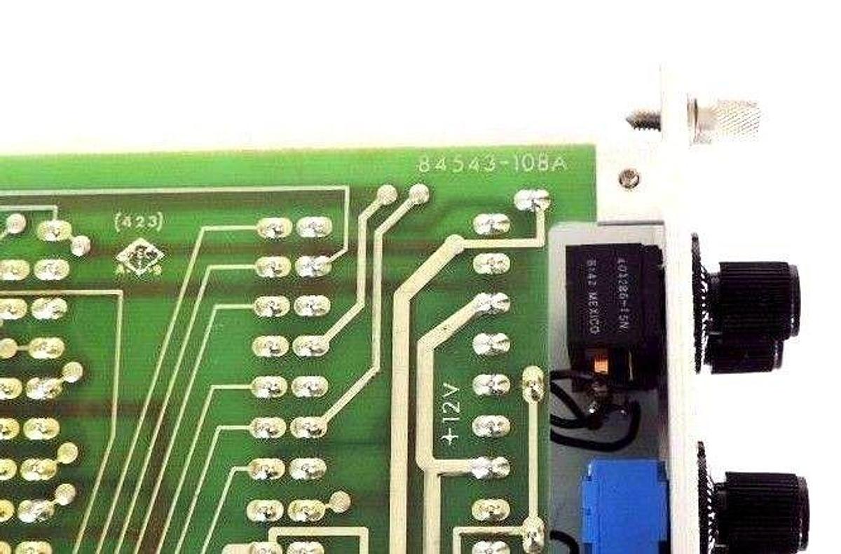 Used RELIANCE ELECTRIC 107172-001X BOARD 107172001X 84543-108A 0-48652
