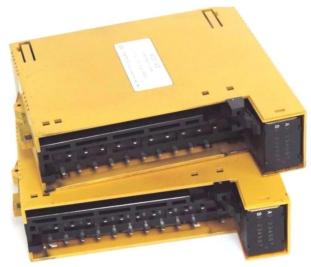 Used LOT OF 2 FANUC A03B-0807-C104 INPUT/OUTPUT MODULES 24VDC 16PT POS/NEG LOGIC